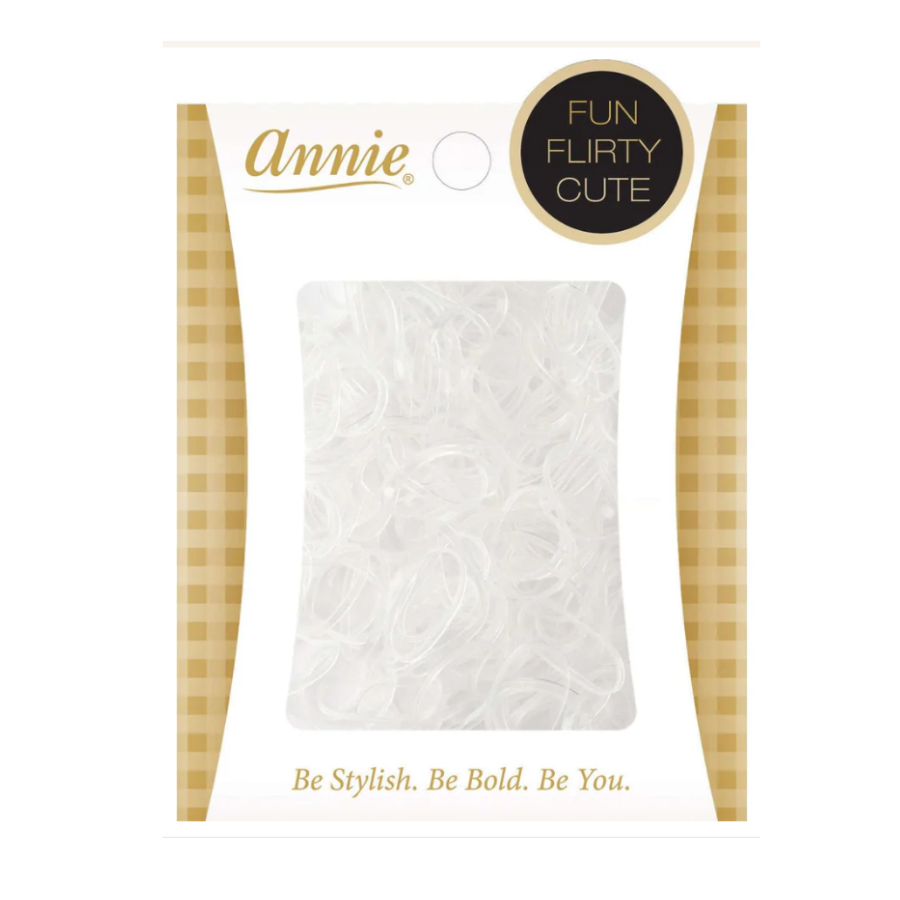 Annie Elastic Band Clear | 250pc | 8552