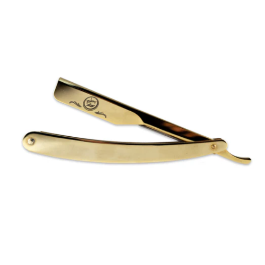 Rolda Steel Barber Razor Blade Holder | Golden