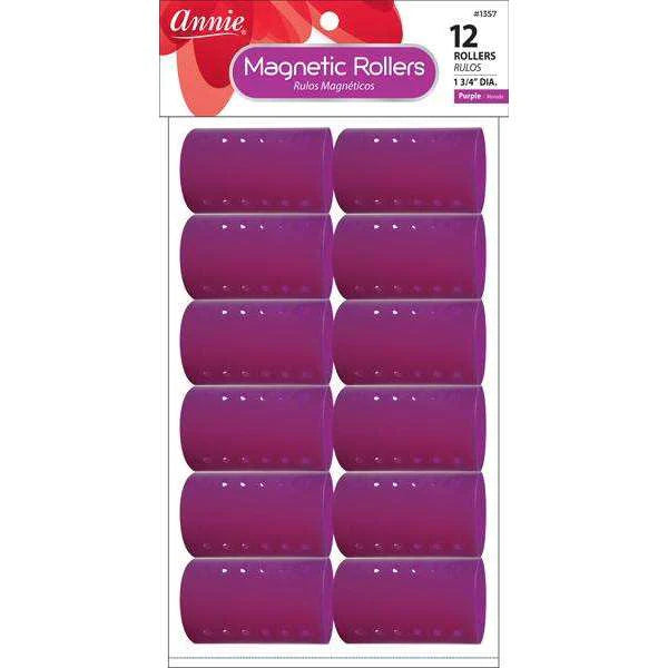 Annie Magnetic Rollers 1-3/4 in. Purple