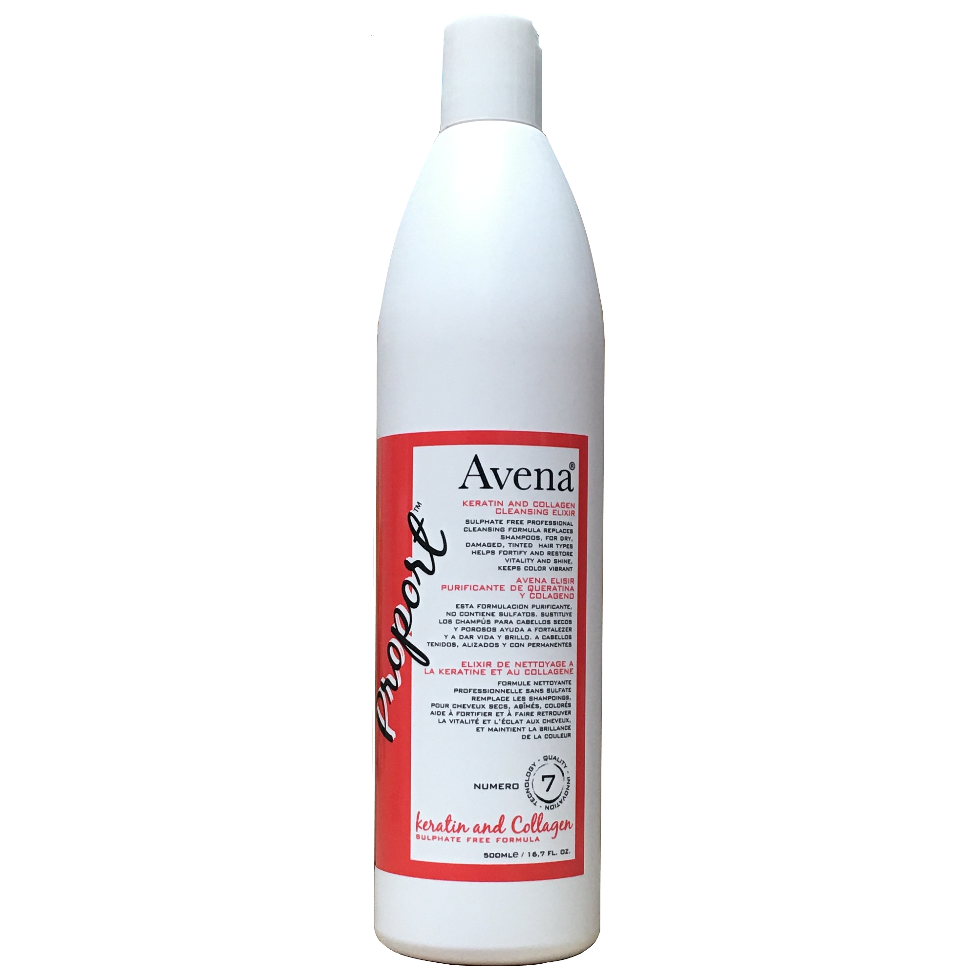 Avena Proport Keratin and Collagen Cleansing Elixir 16.7 oz.
