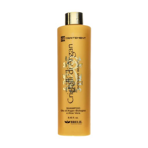 Brelil Cristalli Di Argan Shampoo with Argan &amp; Aloe Oil 8 oz.