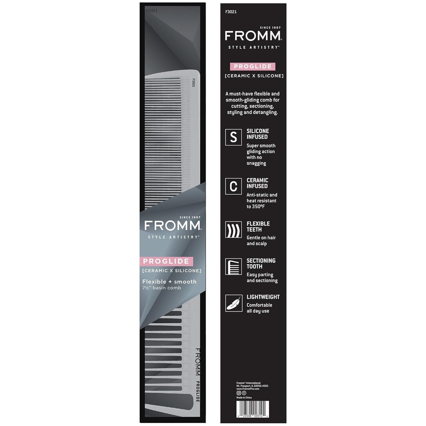 Fromm Proglide Basin Comb 7.5&quot; | F3021