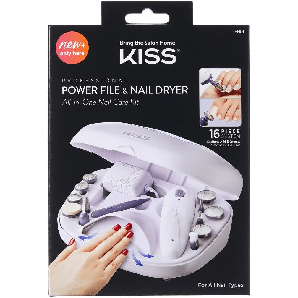 KISS Professional Nail File & Dryer
