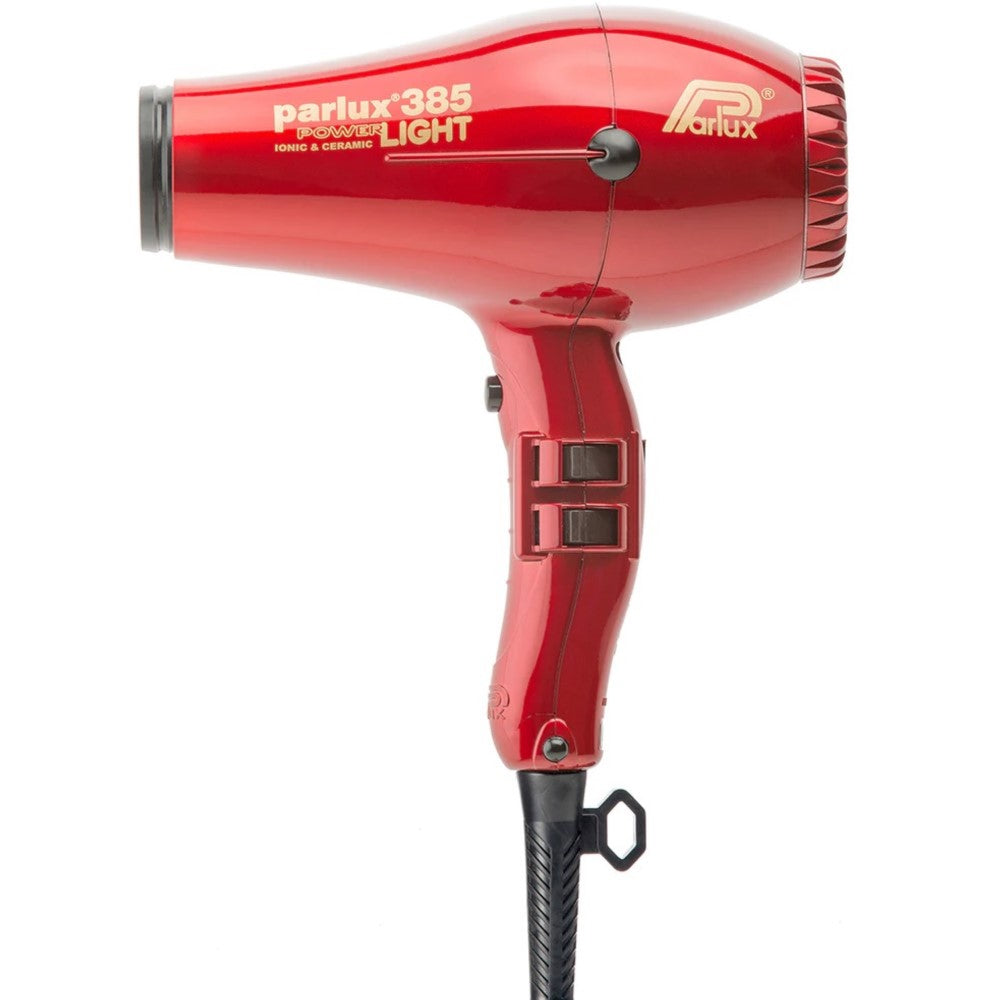 Parlux 385 Powerlight Ionic &amp; Ceramic Red