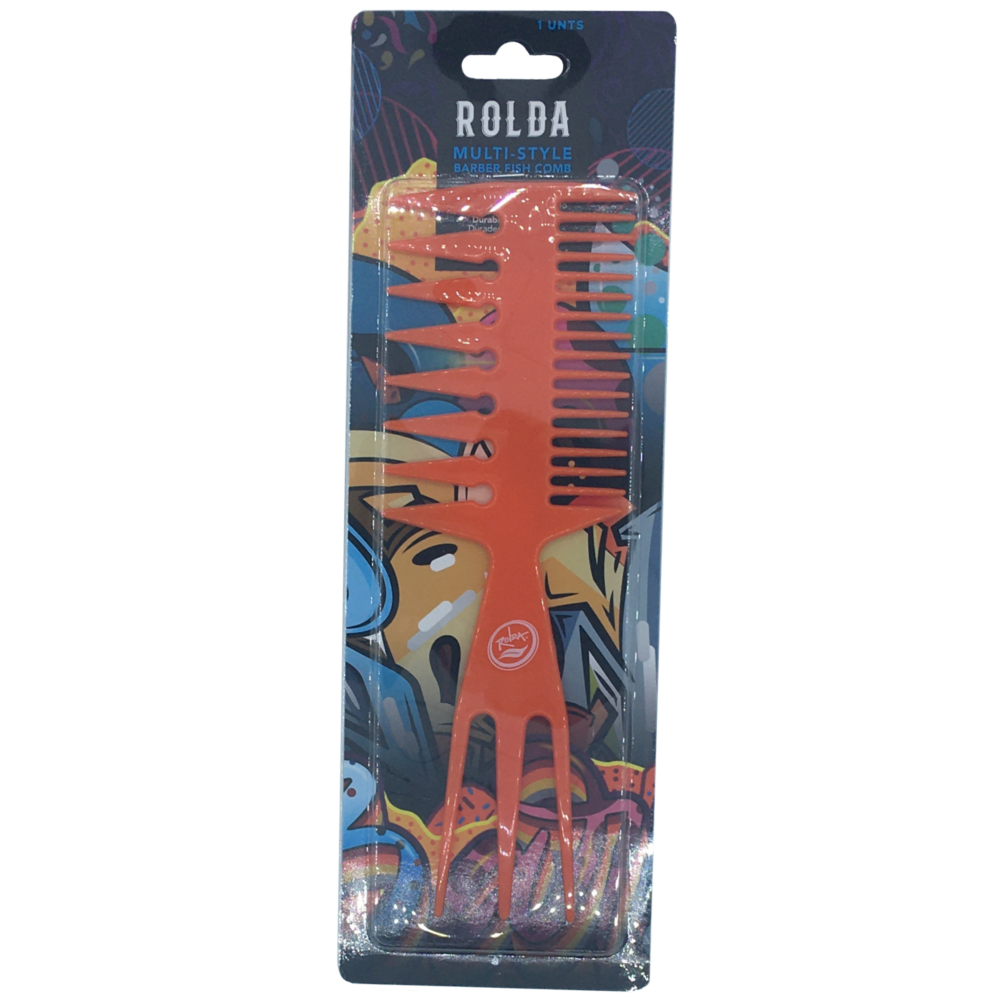 Rolda Styling Comb Orange