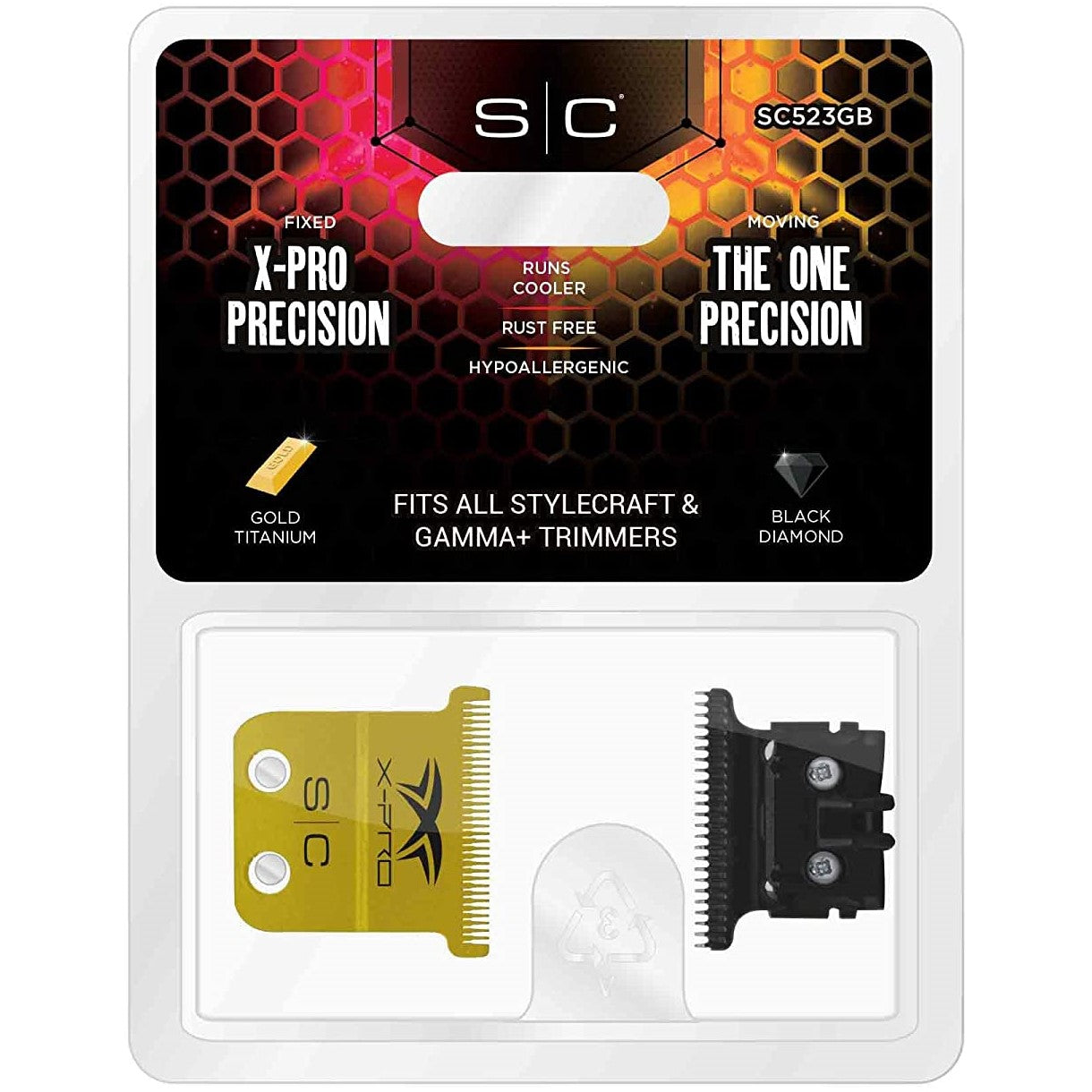 StyleCraft X-Pro Gold Blade "The One" Set | SC523GB