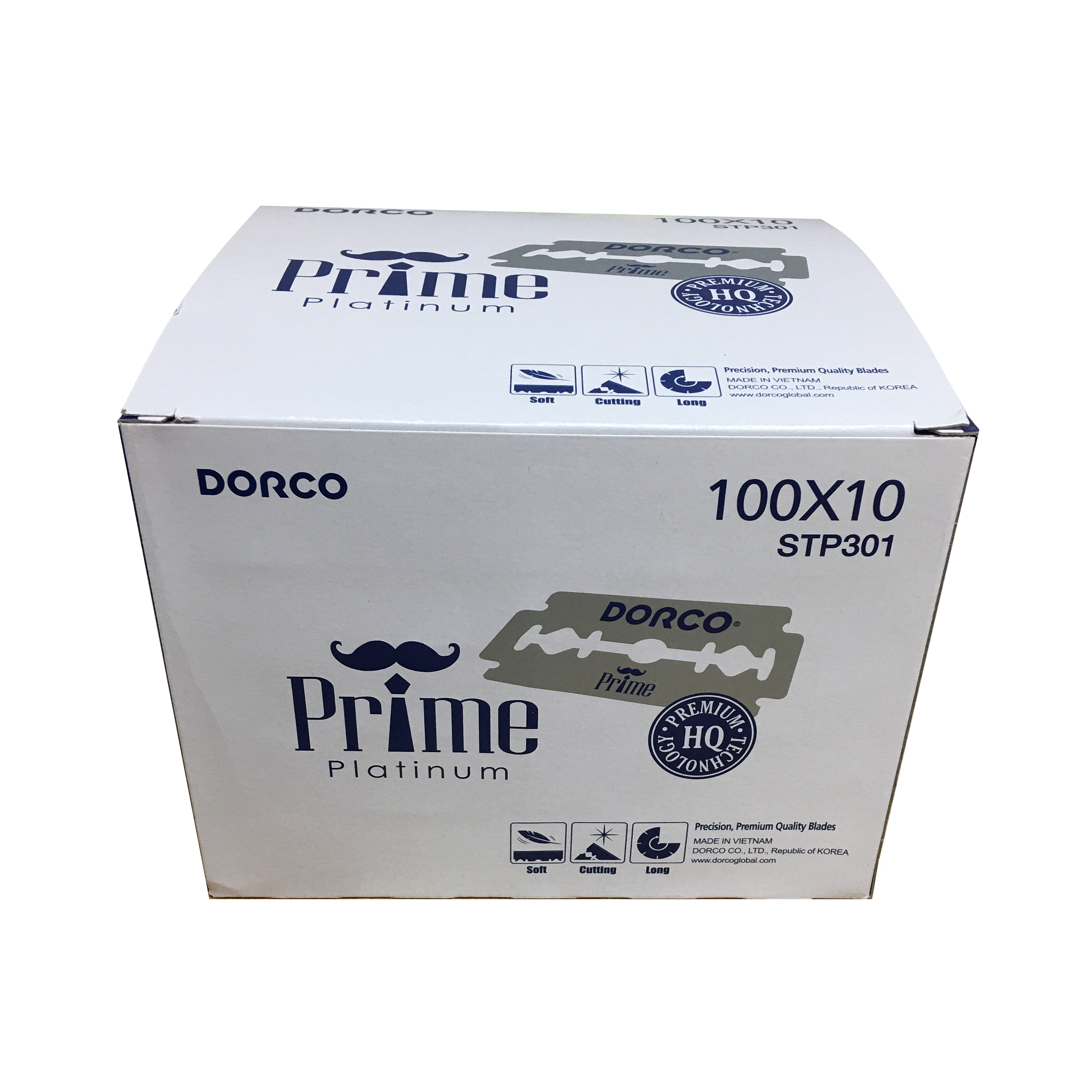 Dorco Double Edge Blades Prime STP301 Case