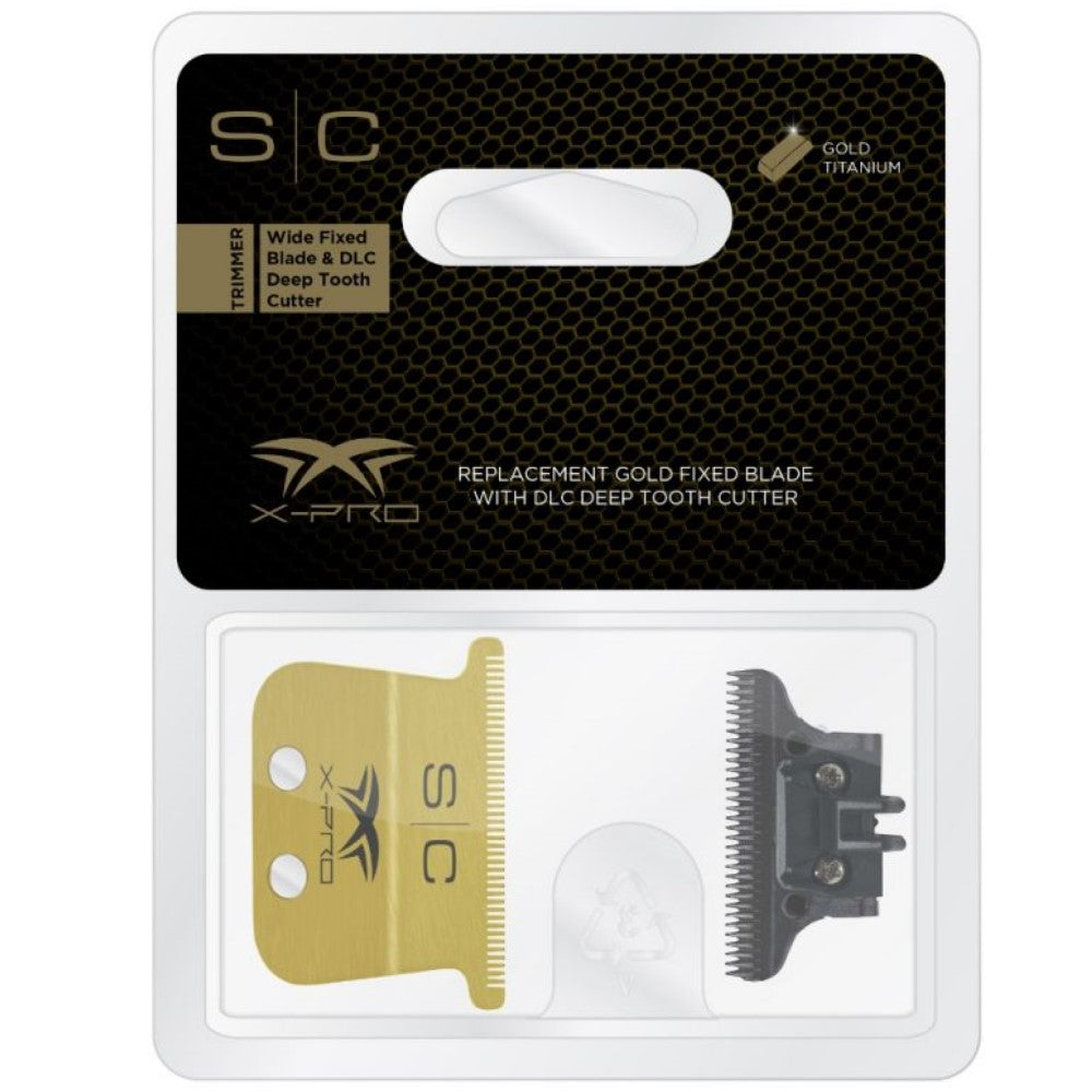 StyleCraft X-Pro Wide Gold Deep Tooth Set | SC517G